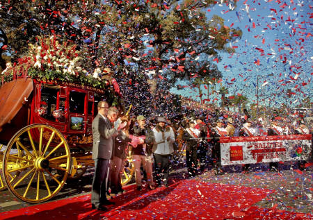 Wells Fargo rose parade event, final celebration - IMG_5204