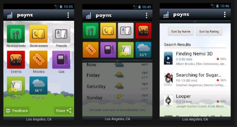 Apps - Poynt smartphone app for iPhone and Android