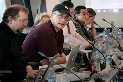 A meeting in the corporate conference room of ICANN was shot by photographer G Mancuso in Los Angeles