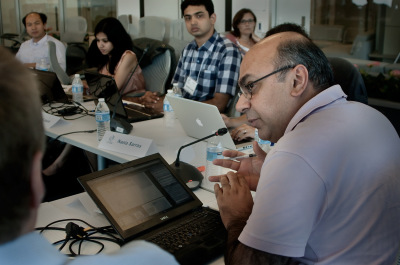A meeting in the corporate conference room of ICANN was shot by photographer G Mancuso in Los Angeles