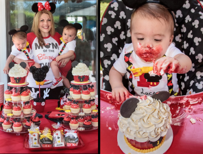 First birthday party twins - Blair - _MG_2176
