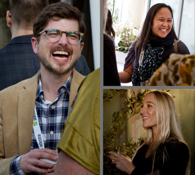 Los-Angeles-corporate-event-conference-with-Adestra-employees-in-conversation-and-networking-together