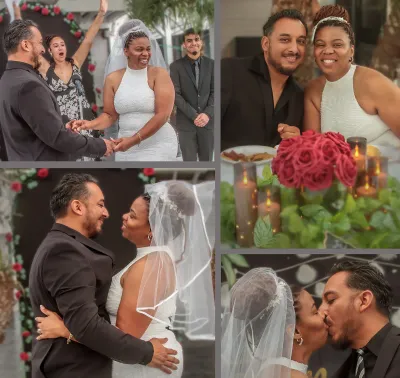 Backyard Wedding Ceremony and Celebration