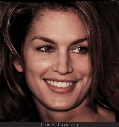 Cindy Crawford celebrity hair hollywood photographers