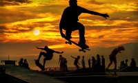 Venice-skatepark-sunset-Silhouette-Spirits-final-_MG_5393