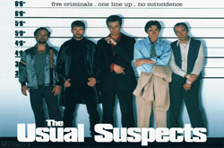 The Usual Suspects movie, screenplay