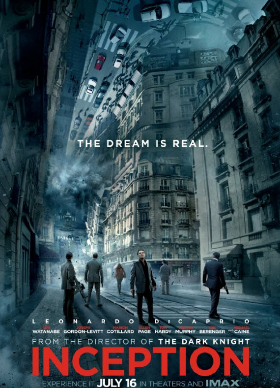 Inception movie poster - Christopher Nolan
