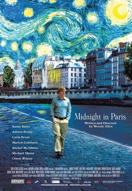 Midnight in Paris - movie poster