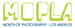 MOPLA los angeles photographers logo for month of photography