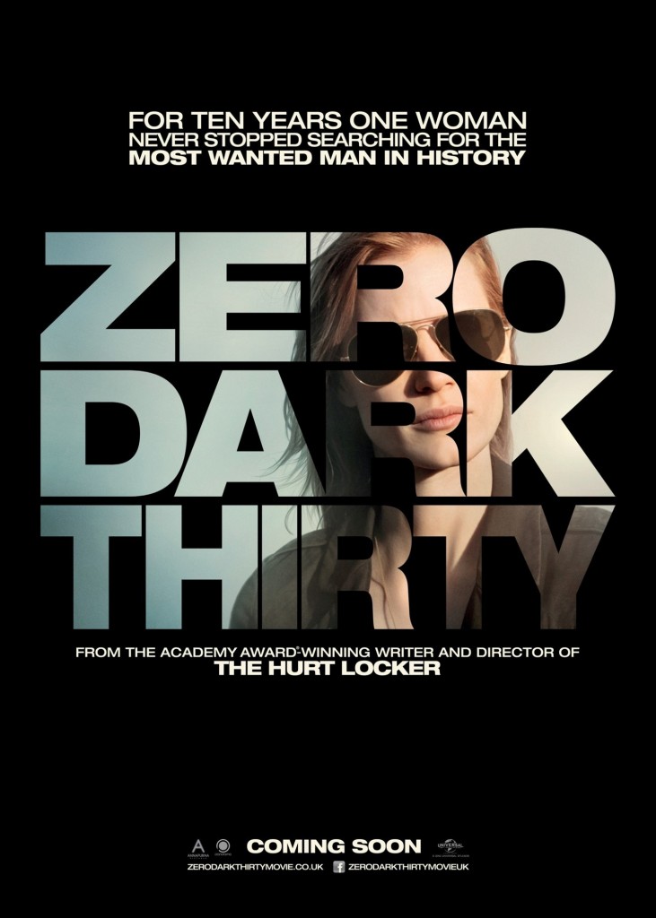 Zero Dark Thirty movie - poster
