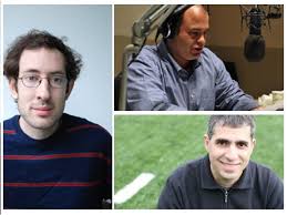 Slate magazine's Hang Up And Listen weekly sports discussion podcast hosts Josh Levin, Stefan Fatsis, Mike Pesca