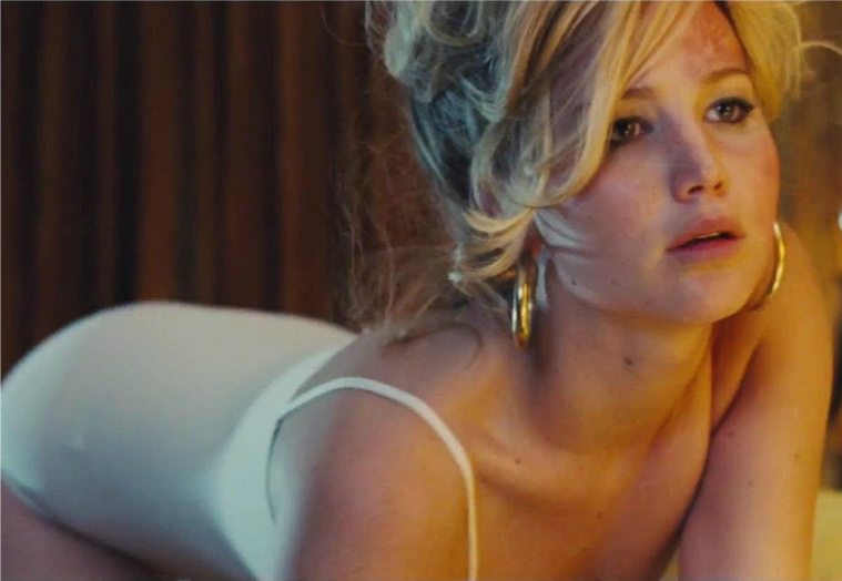 American Hustle movie script, photos, video, production notes, Jennifer Lawrence