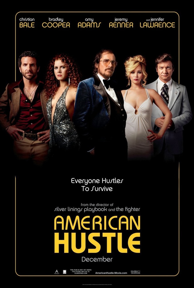 American Hustle movie script, photos, video, production notes, Poster