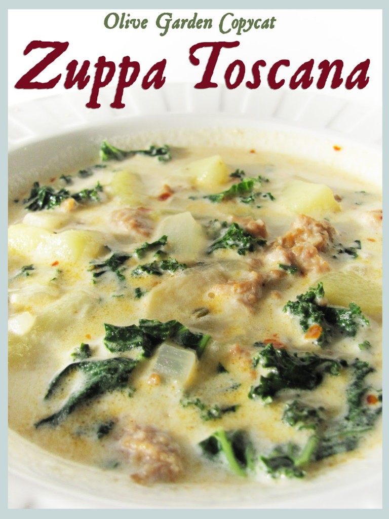 Olive Garden Zuppa Toscana Soup copycat recipe, how-to video