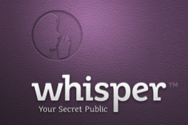 The best iphone and android anonymous apps let social media users speak freely, Whisper app T